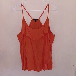 American Eagle ruffle tank top